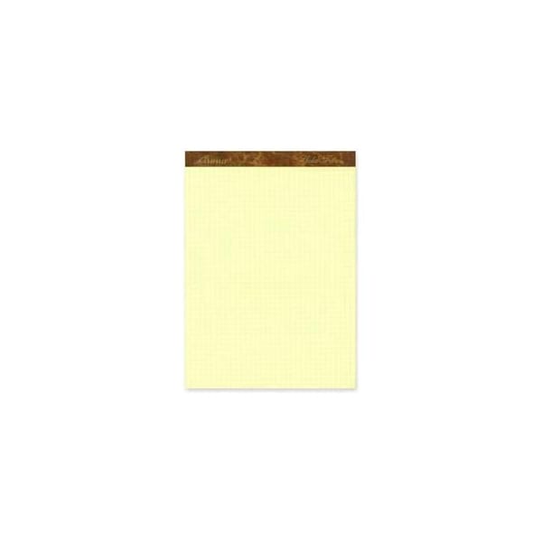 Esselte Esselte Gold Fibre Quad Pad, 8-1/2" x 11-3/4", 4 x 4 Sq/In, 50 Sheets/Pad 22143 - main
